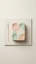 Pastel Clay Craft Box