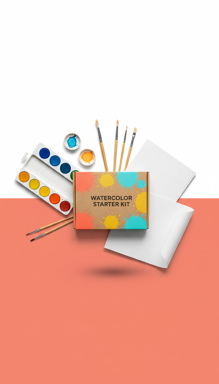 Vibrant Watercolor Starter Kit